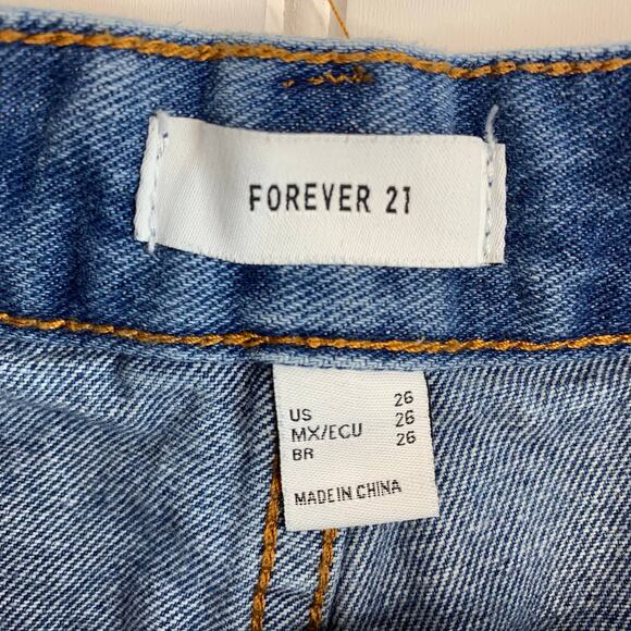 Cropped High Waist Wide Leg Jeans Sz 26 - Picture 4 of 6